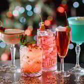 A exciting Christmas cocktail menu at a famous restaurant chain