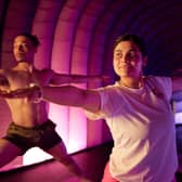 Hotpod Yoga class