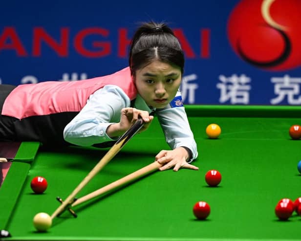 Bai Yulu is one match away from reaching the main draw of the UK Championship.