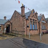 The public library in Muir of Ord in the Highlands 