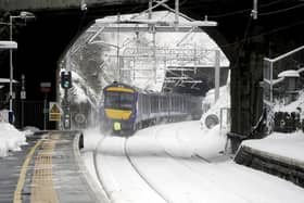 ScotRail trains will need to be cancelled due to the fallen tree. Picture: Michael Gillen