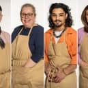 Christiaan, Gill, Dylan and Georgie all made it to the 2024 Bake Off semifinal. 
