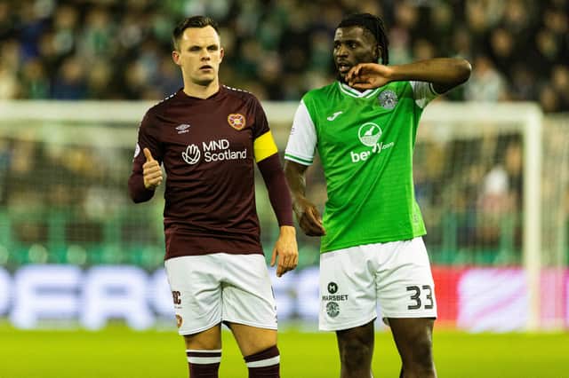 Hearts and Hibs go head-to-head at Tynecastle on December 29.