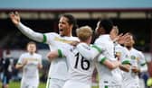 Former Celtic centre-back Virgil van Dijk is one of the best defenders in history, says one former team-mate Cr: SNS Group.