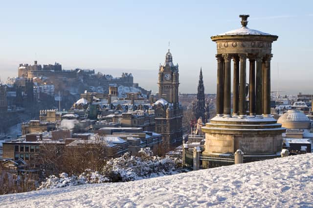 Snowy Edinburgh