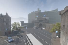 While it's not a perfect recreation of Edinburgh, those who have visited the city before will know exactly what they're looking at