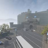 While it's not a perfect recreation of Edinburgh, those who have visited the city before will know exactly what they're looking at