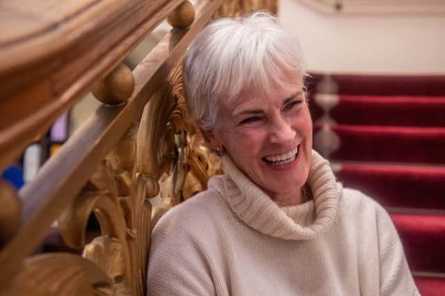Judy Murray will be talking about her fiction debut, The Wild Card, at the St Andrew's Book Festival in London, and has also published an autobiography, Knowing the Score. She is now working on a whodunnit, her first foray into crime fiction. Thanks to Gleneagles Townhouse, Edinburgh. 