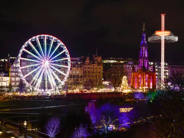 Edinburgh Christmas Market is among Scotland's top attractions during the festive season. 