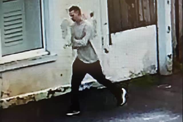 A CCTV still issued by Police Scotland of Aleksandr Benga who was last seen around 8.45am on Monday close to the water wheel in the grounds of Lews Castle near Stornoway. Picture: Police Scotland/PA Wire