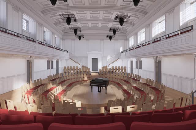 A new National Centre for Music will be created in Edinburgh under plans to transform the former Royal High School on Calton Hill.