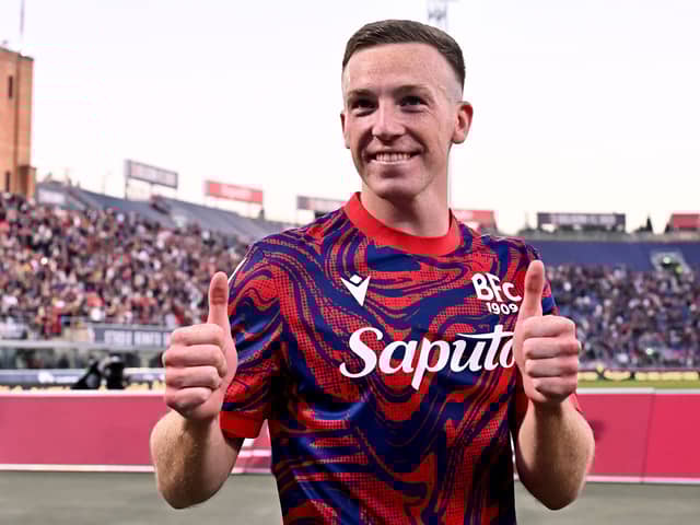 Lewis Ferguson has signed a contract extension with Bologna. (Photo by Alessandro Sabattini/Getty Images)