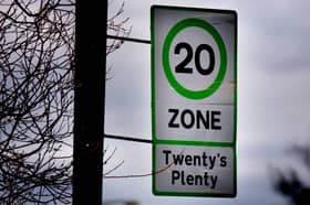 The speed limit in Edinburgh’s urban streets was lowered to 20mph between 2016 and 2018 (Picture: Phil Wilkinson)