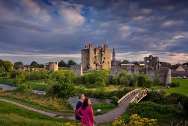 The four-star hotel overlooks the historic Trim Castle