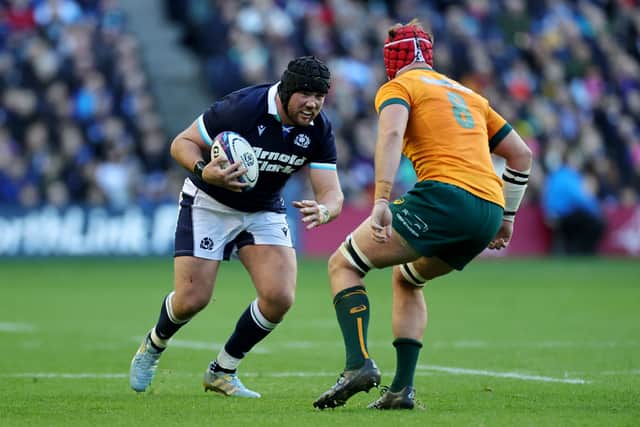 Zander Fagerson is on course for a second Lions tour.