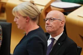 First Minister John Swinney and finance secretary Shona Robison