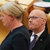 First Minister John Swinney and finance secretary Shona Robison