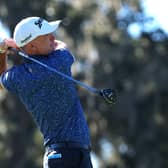 Martin Laird pictured in action during the final round of The RSM Classic at Sea Island Resort in St Simons Island, Georgia. 