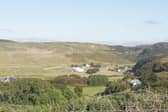 A view overlooking Bettyhill, on the north stretch of the Highland region, west from Thurso 