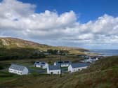 The new affordable homes at Scalasaig on Colonsaig signal a 'turning point' in the balance of housing on the island which has a high intensity of second homes and holiday properties.