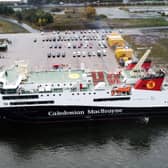 The Glen Sannox ferry is due to enter service in January