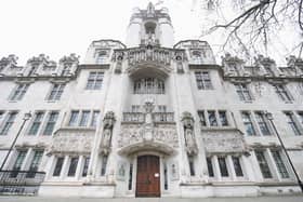 The UK Supreme Court in Parliament Square, central London. A legal challenge over whether trans women can be regarded as female for the purposes of the 2010 Equality Act begins at the court today. Picture: Aaron Chown/PA Wire 