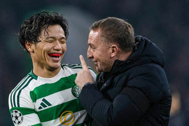 Celtic will be hoping it is all smiles at Celtic Park again this evening as they face Club Brugge. Cr: SNS Group.