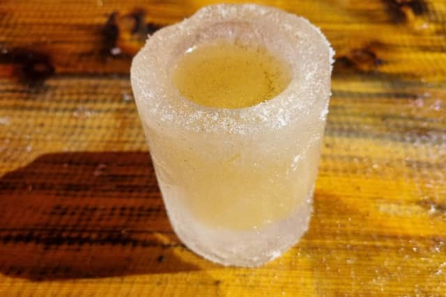 The icy cocktail