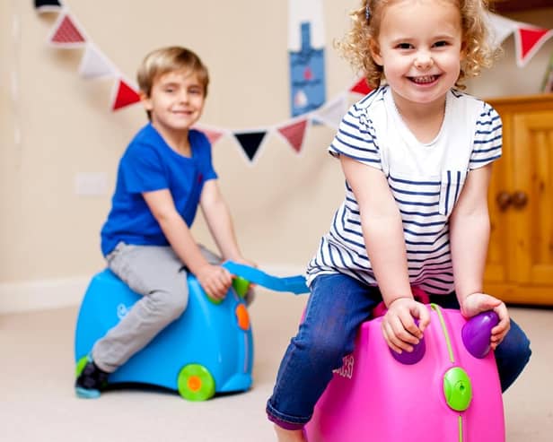 Trunki children's suitcases are discounted for Black Friday