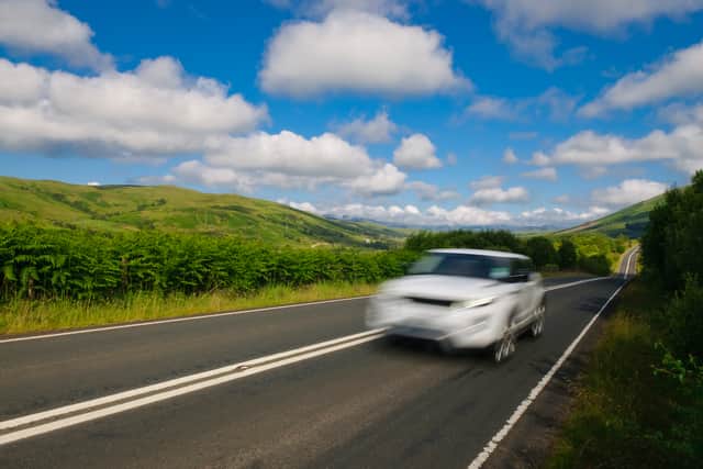 Speed limits would be reduced to 50mph on all single carriageways