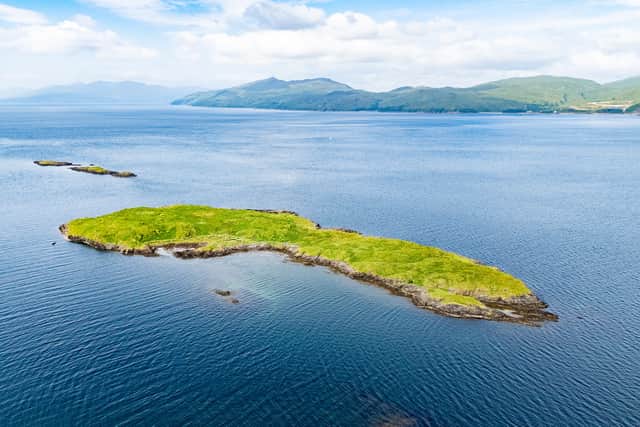 Eilean Loch Oscair, which lies off the north-west coast of Lismore, came on the market for £125,000
