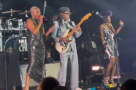 Nile Rodgers & Chic played Glasgow Barrowland this week,