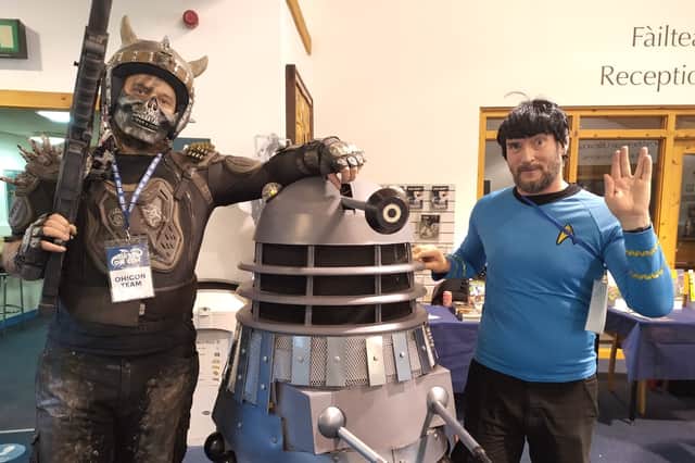 OH!CON on the Isle of Lewis is an annual celebration of comics, science fiction, fantasy, film, animation, gaming, prop making and cosplay