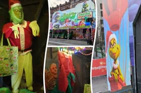 Grinch Christmas Adventure ride in Glasgow.