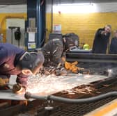 Construction has started to build a new Type 26 frigate HMS Sheffield, with the shipbuilding programme supporting thousands of jobs in Scotland.