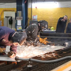 Construction has started to build a new Type 26 frigate HMS Sheffield, with the shipbuilding programme supporting thousands of jobs in Scotland.