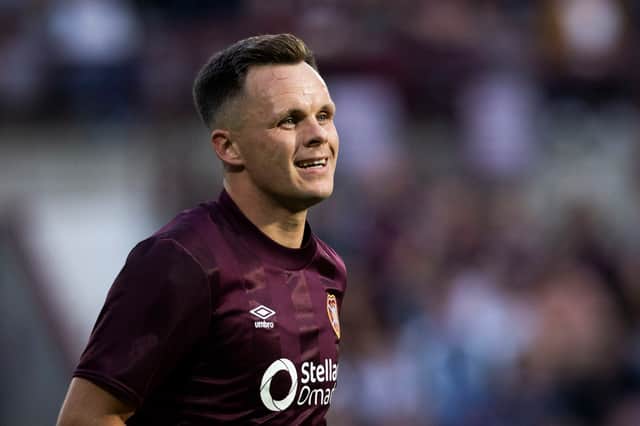 Lawrence Shankland is expected to leave Hearts at the end of the season.