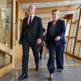 First Minister John Swinney and Finance Secretary Shona Robison.