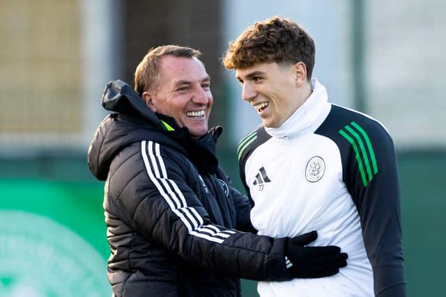 Celtic manager Brendan Rodgers has no doubt Arne Engels will flourish at the club.