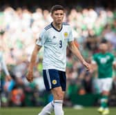 Scotland international Ross Stewart has saw his injury comeback delayed further. Cr: SNS Group.