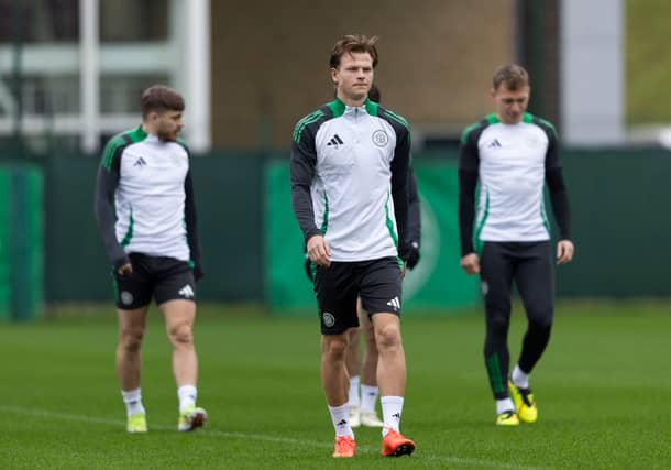 Celtic midfielder Odin Thiago Holm.