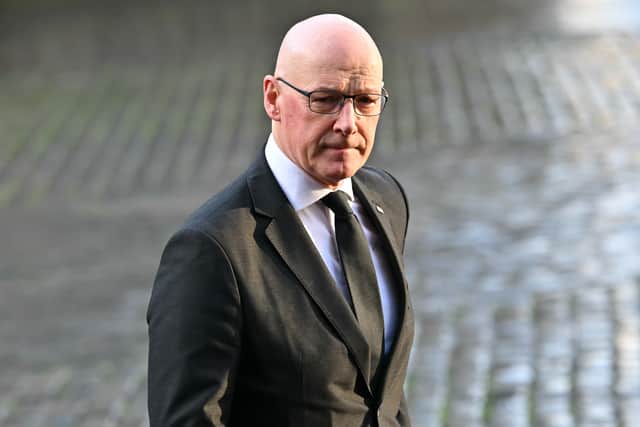 First Minister John Swinney 