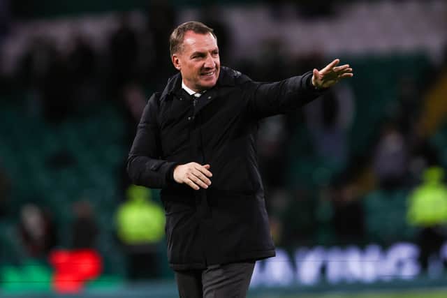 Brendan Rodgers was very impressed with Celtic.