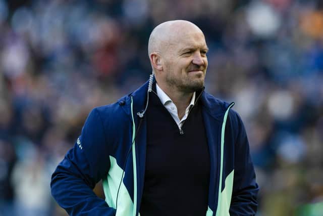 Scotland head coach Gregor Townsend.