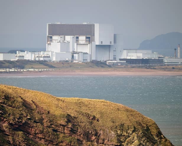 Torness nuclear power station in East Lothian