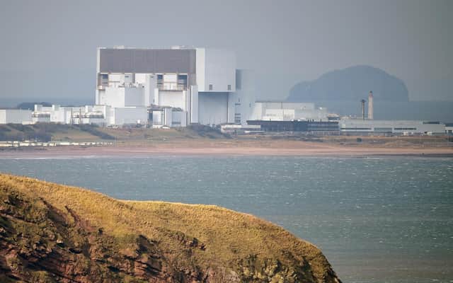 Torness nuclear power station in East Lothian