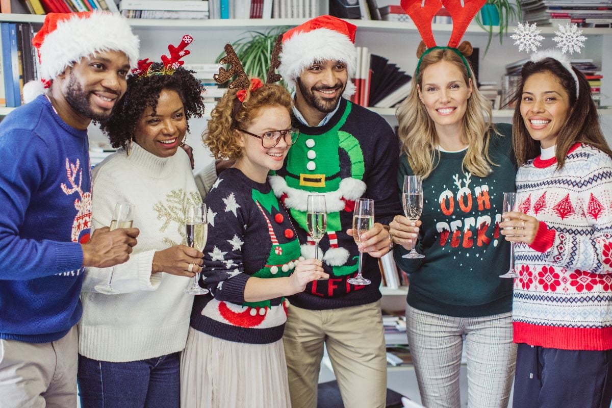Christmas Jumper Day Christmas jumpers at the ready when is Christmas Jumper Day 2024?