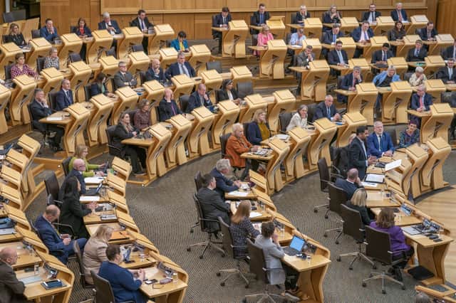 Almost half of Scots do not trust the Scottish Government.