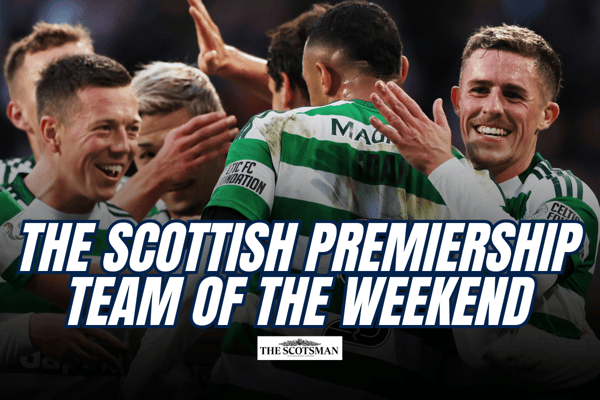 Who made this week's Scottish Premiership team of the week? Cr: SNS Group.