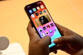 An iPhone 15